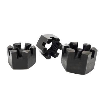 DIN 935 Style 1 - Fine Pitch Thread Hexagon Slotted and Castle Nuts