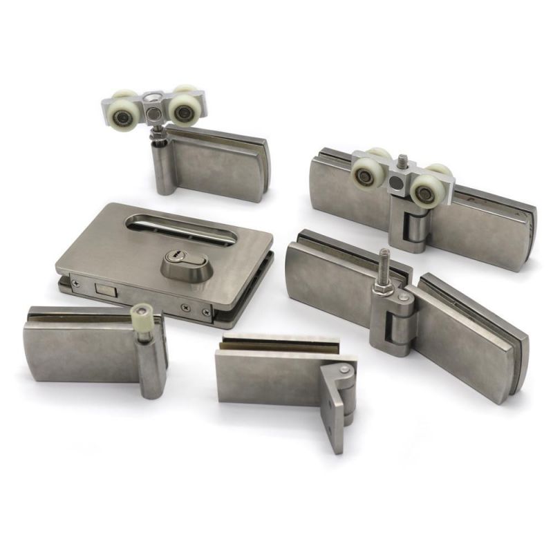 Fashion Design Folding Door Stainless Steel Casting Patch Fitting