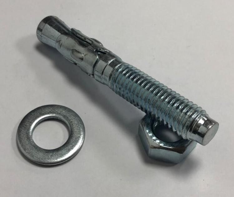 Carbon Steel Grade 4.8 Expansion Bolts Wedge Anchors