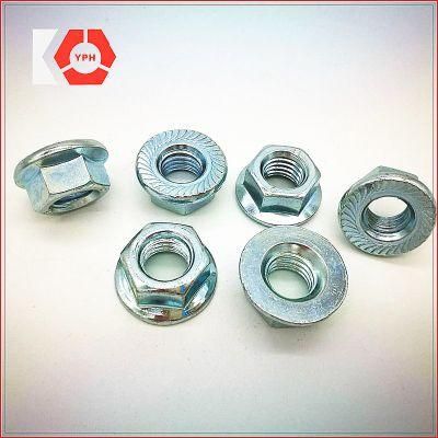 Carbon Steel Hex Flange Nuts DIN6923