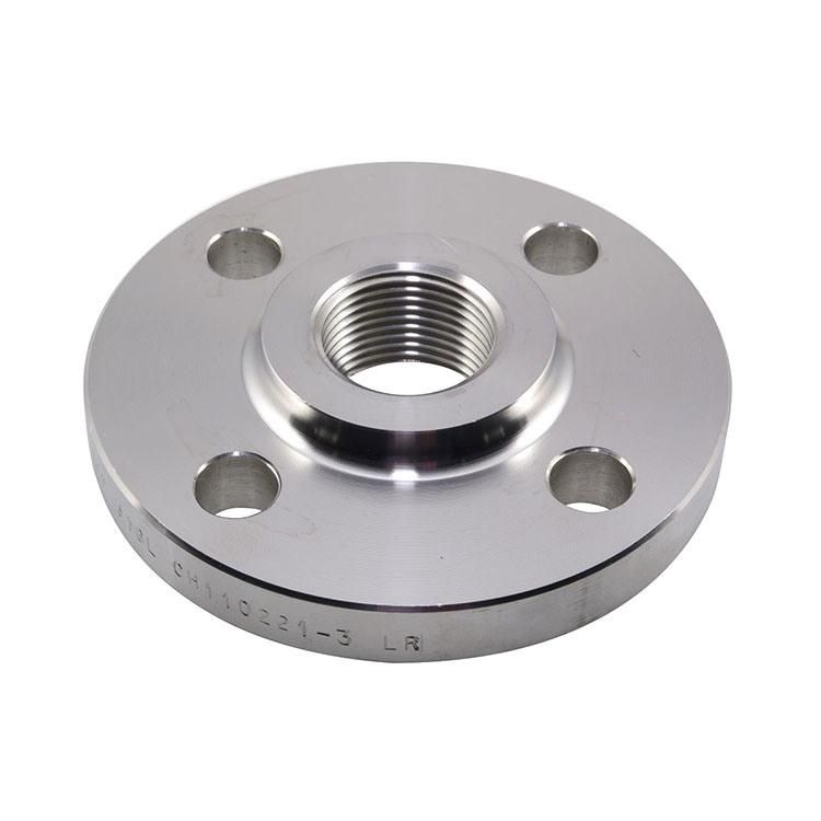 ANSI B 16.5 Stainless Steel Pipe Threaded Flange Pn16