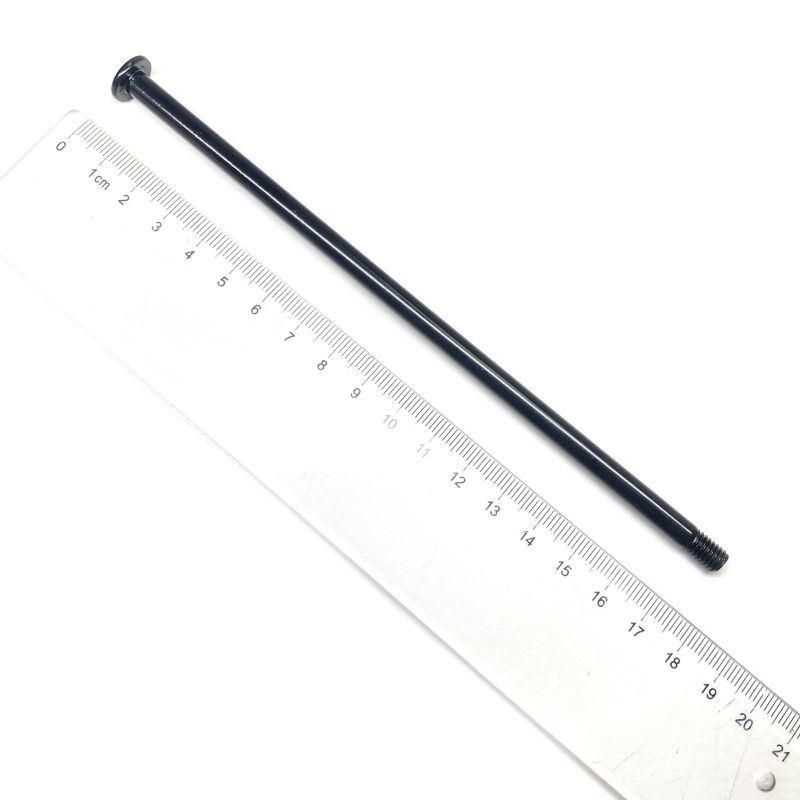Chamfered Thin Low Head Hexagon Socket Allen Machine Screws Bolts with Black