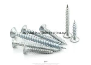 Chipboard Screw Phillips Self Tapping Screw Zinc Plated C1022 Carbon Steel
