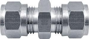 Brass Pneumatic Compression Fittings for Copper Tubes