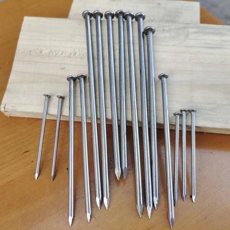2"-6" Flat Head Wire Nails Countersunk Head Bright Wire Nail