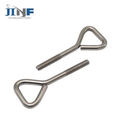 China Factory Stainless Steel L J S Hook Bolt
