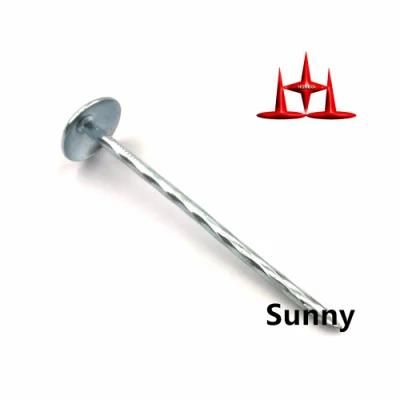 Twisted/Smooth Shank Umbrella Head Roofing Nails