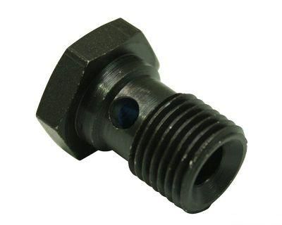 Special Black Oxided Steel Banjo Bolt OEM Precision Service