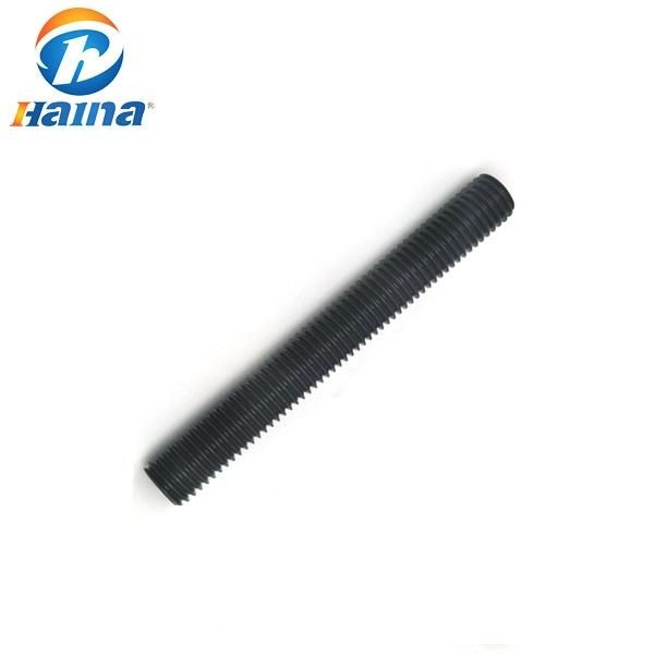 ASTM A193 B7 Black Carbon Steel Threaded Rod with Nut