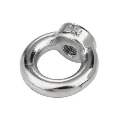 Stainless Steel 304 SS316 DIN582 Forged Lifing Galvanized Oval Eye Nut