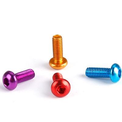 Aluminium Hex Screws Aluminium Cap Head Screws
