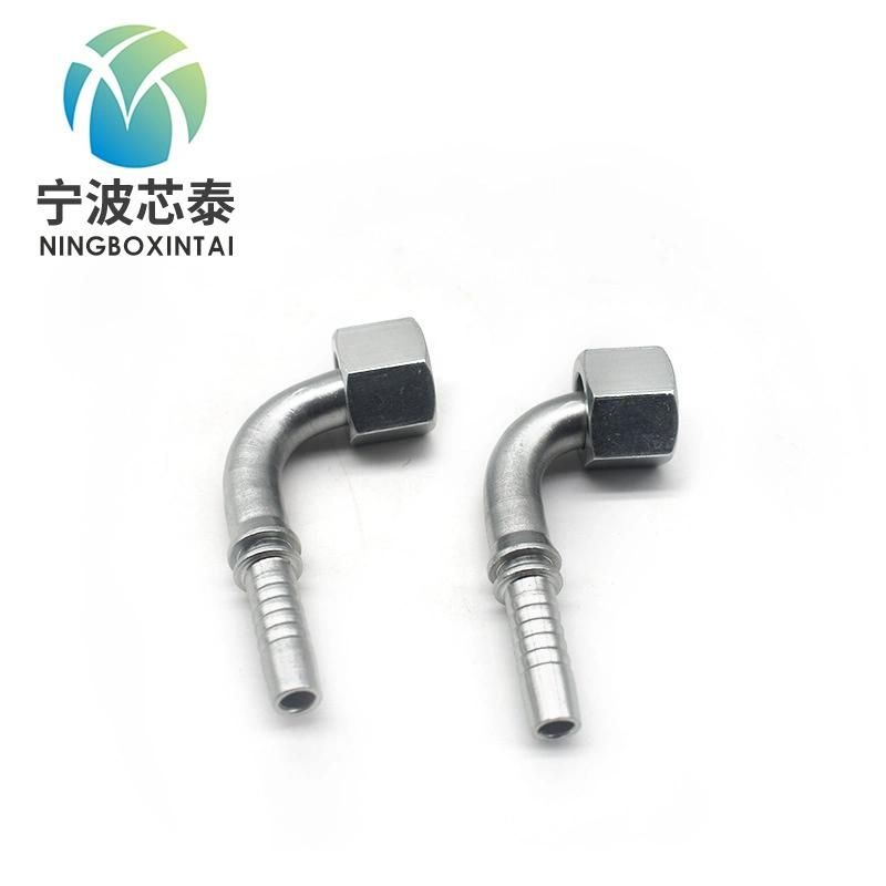 Female 90 Degree Nipple Jic Elbow 90 Degree Hydraulic Hose Fittings Stainless Steel Fittings