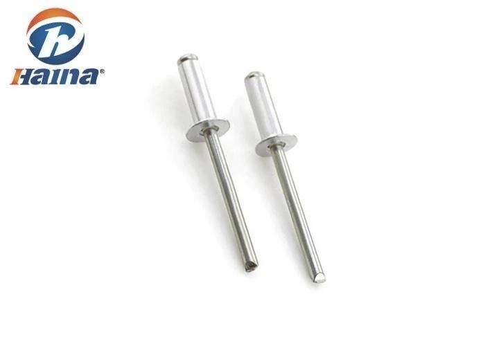 Flat Head Red Paint Peel Type Blind Rivet with ISO