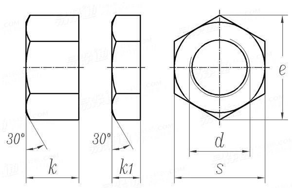 Fast Shipping Environmentally Friendly Zinc Plating ANSI/ASME B 18.2.2 Hex Flat Nuts and Hex Flat Jam Nuts Made in China