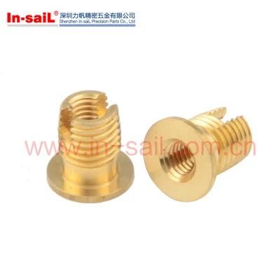AG Throughed Slotted Thread Insert Nut