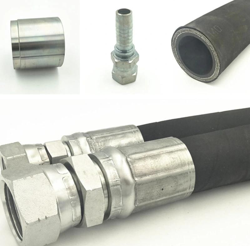 Reusable Hose Fitting with Jic Female 74 Degree Cone