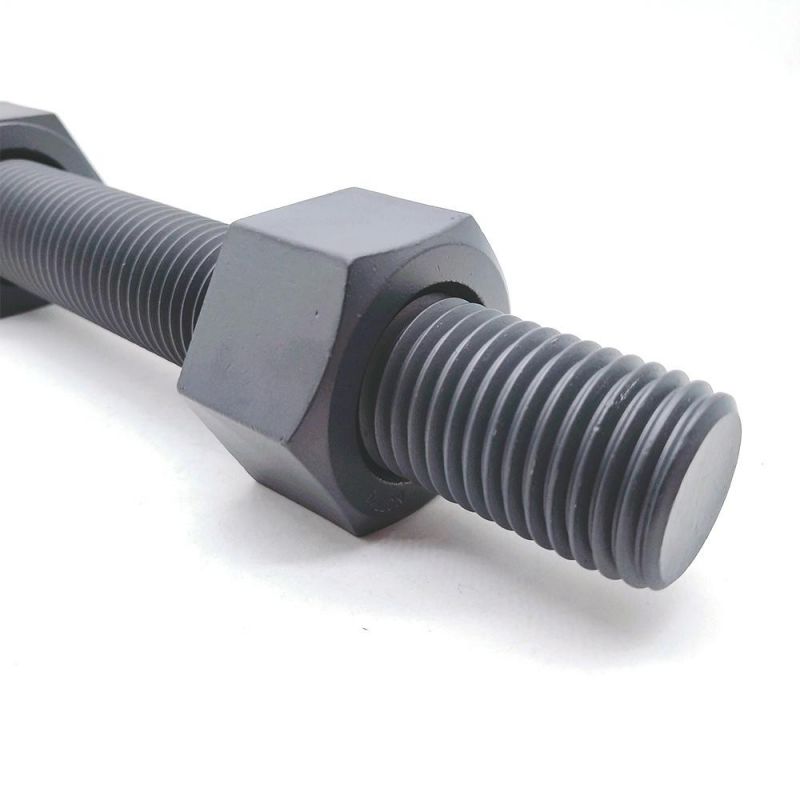 Grade10.9 M12-M64 Black ASTM A193 B7 Threaded Rod