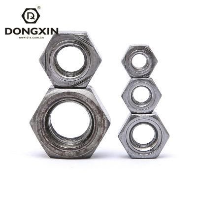 DIN929 M3-M16 Carbon Steel SS304 SS316 316L A2-80 A4-80 Hexagon Weld Nut