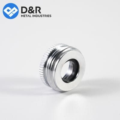 Solid Brass Hex M/F Thread Round Adapter Nipple Pipe Fitting