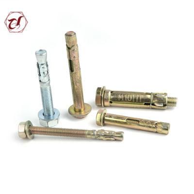 Carbon Steel Gr4.8 Zinc Plated Wedge Anchor Bolt