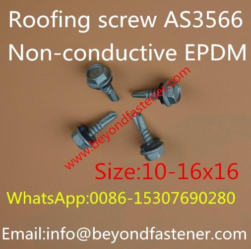 Roofing Screw Bi-Metal Screw Tek Screw Ruspert Factory