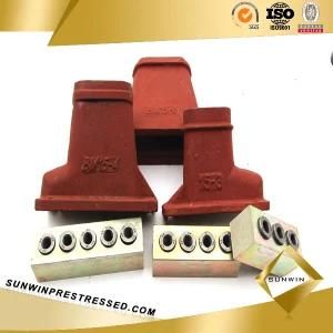 Multiholes Prestressed Slab Wedge Anchor