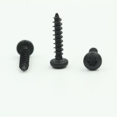 A2 12.9 Black Oxide Stainless Steel Hex Pan Head Self Tapping Screw