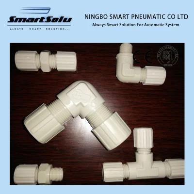 PP Material Anti - Corrosion Joints Fitting