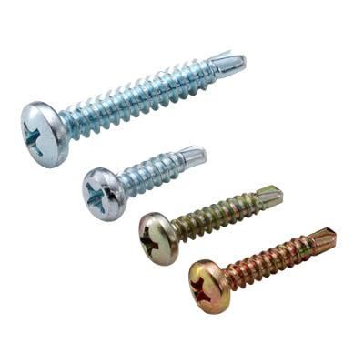 Phillips Pan Head Self Drilling Screw. Carbon Steel. Zinc Plated. Galvanized.