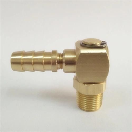 Misumi Brass Elbow Hydraulic Hose Fitting for Cooling System