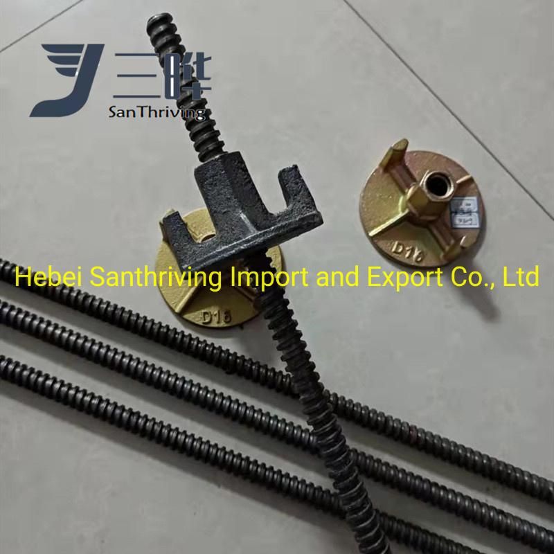 Formwork Accessories Steel Tie Rod for Concrete Construction