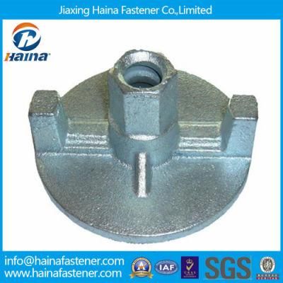 Formwork Wing Nut for Concrete Wall Shuttering System
