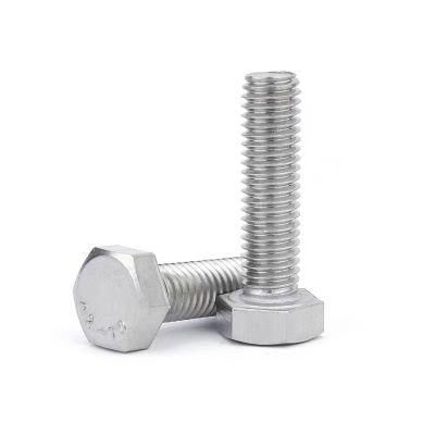 304 Stainless Steel Hexagon Bolt and Nut Sizes an Hexagon Bolt M12-M16