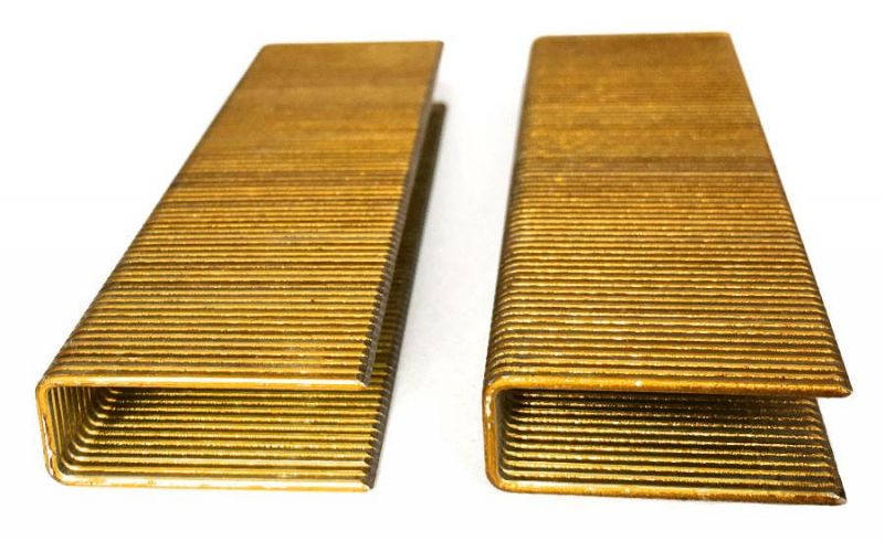 16 Gauge Galvanized BCS4 Series Wire Staples for Roofing, Furnituring