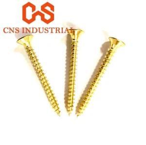 Yellow Zinc Counter Sunk Head Chipboard Screw