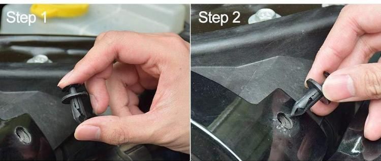 Auto Fastener Clip Mixed Car Body Push Retainer Pin Rivet Bumper Door Trim Panel Retainer Fastener Kit Engine Cover