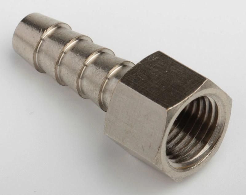 Xhnotipn Pneumatic Brass Connector Union Female Straight Brass Fittings Brass Nipple