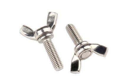 M10-M12 Butterfly Screw Butterfly Yuanbao Bolt Sheep Horn Screw Butterfly Hand Screw