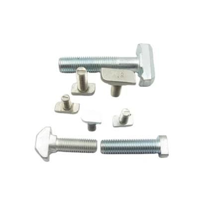 M12 T-Bolt M10 Thread T Bolt DIN186 T Head Bolt M3~M36