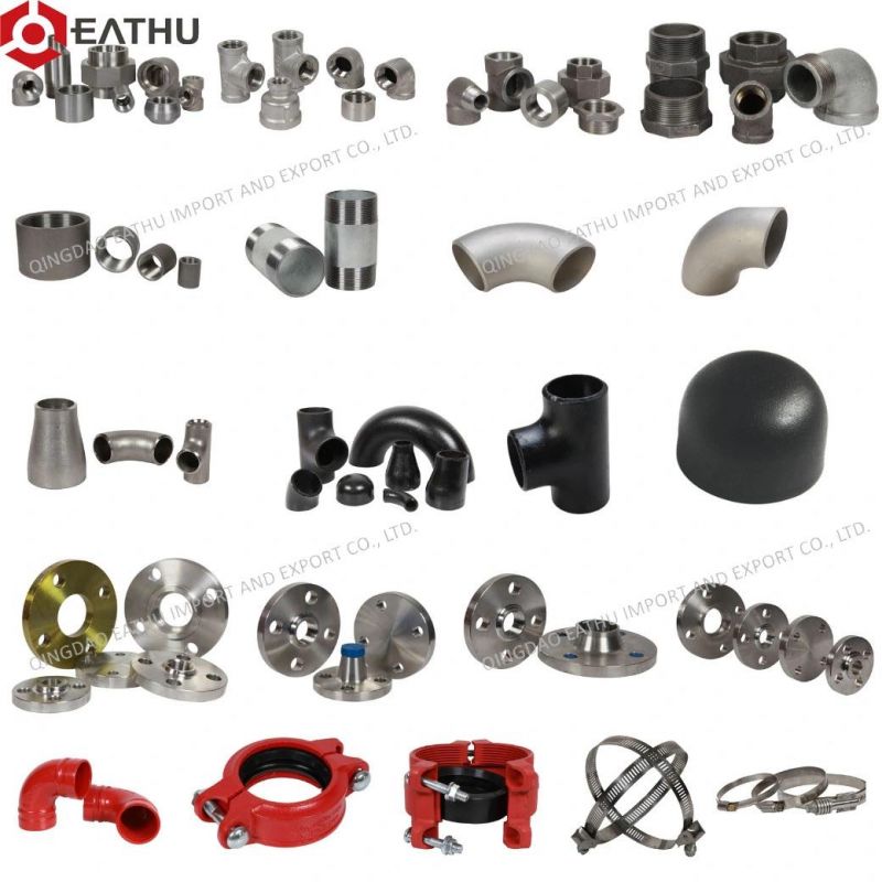 Malleable Iron Key Clamps Handrail Fittings