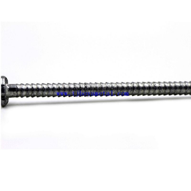China Factory Premium Quality Building Materials Bright Polished Ring Shank Nail for Construction