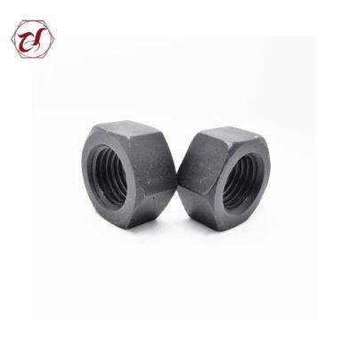 Yellow Black Zinc Plated Hex Nuts Carbon Steel Nuts