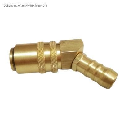 CNC Machining Brass Hydraulic Fitting for Hasco Standard