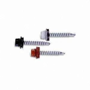 Hex Head Self Drilling Screw with Washer and Color Zinc 10# 1&quot; 1 1/2 2&prime;&prime;