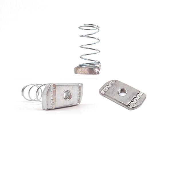 Stainless Steel Long Spring Nuts/Spring Square Nut