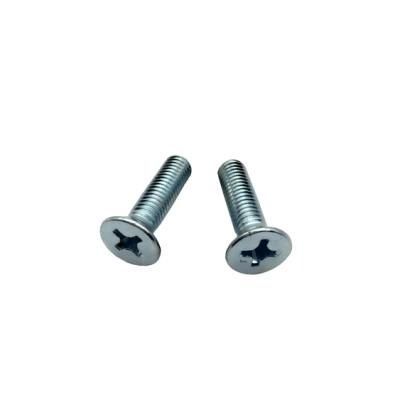 DIN965 pH Machine Screw with Withe Zinc
