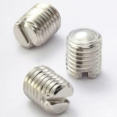 Stainless Steel Slotted Set Screws with Flat Point DIN 551