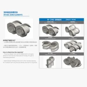 Screw Elemnts for Imported Twin Screw Compouder