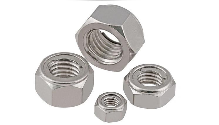 Stainless Steel Nylon Insert Hex Flange Lock Nut DIN6926