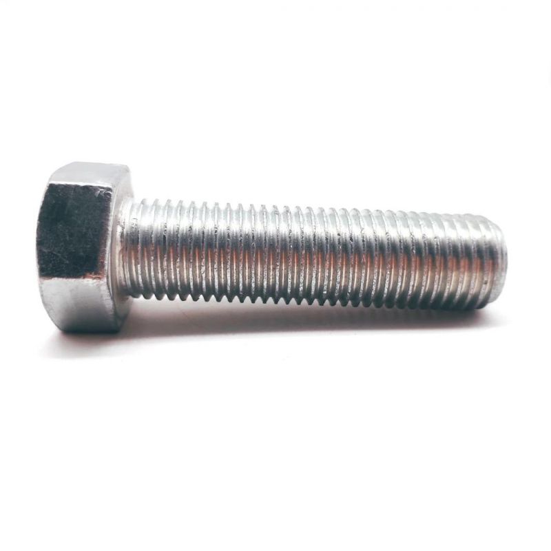 ANSI Carbon Steel Gr2 Gr5 Unc Unf Hex Cap Screw 1/4′′-10 1/2′′